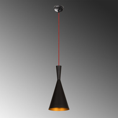 Luminaire suspendu conique à 1 lumière Linda