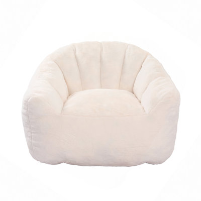 Bean Bag Chair, Bean Bag Sofa Chair With Armrests Stuffed High-Density Foam, Lazy Sofa Comfy Chairs Beanbag Chair For Adults In Living Room,Bedroom Reading