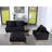 Reversible Sectional With Velvet, Storage, And Charging Function Storage Box: , 4