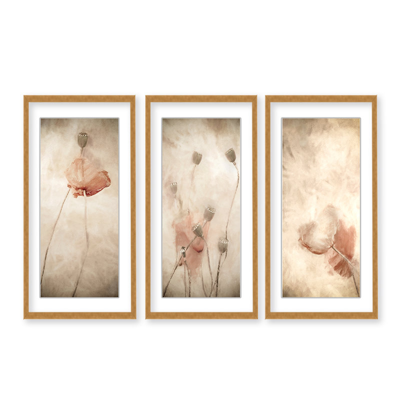 Swaying Gentle In The Breeze Triptych