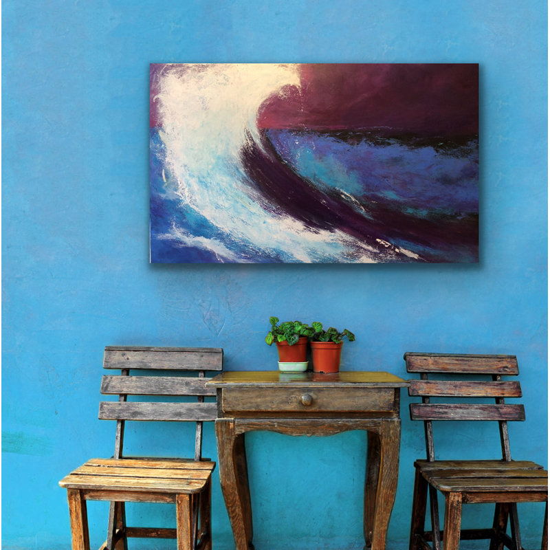 Weather the Storm 1 Piece Wrapped Canvas Painting, 50.8 cm H x 76.2 cm W x 4 cm D