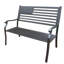 Banc de jardin en métal Lisinces