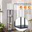 Lampe sur pied colonne 62,2 po Aerona