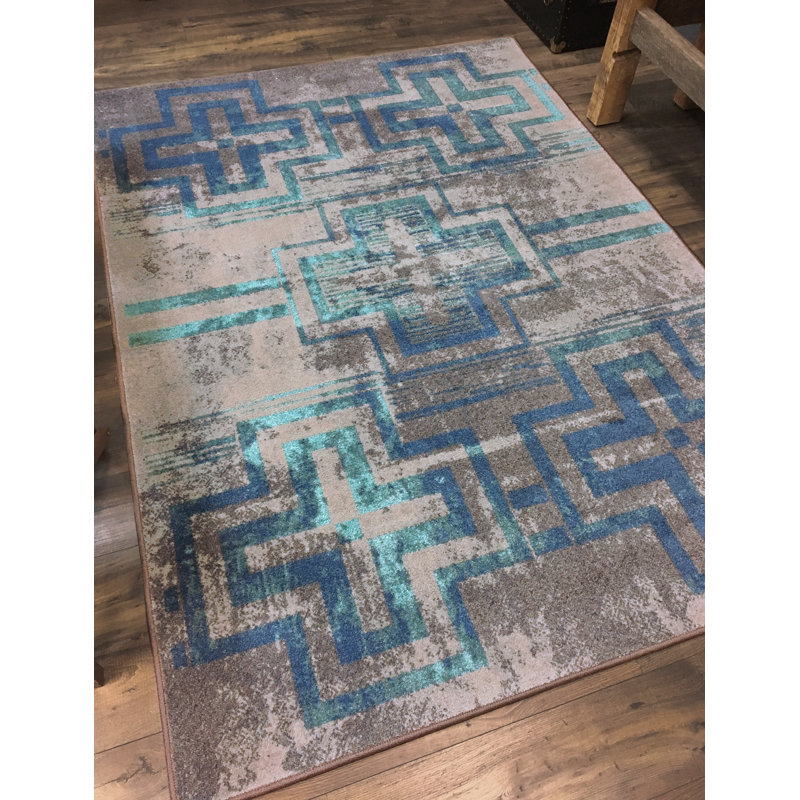 Wetumka Geometric Indoor Rug, Rectangle 3' x 4'