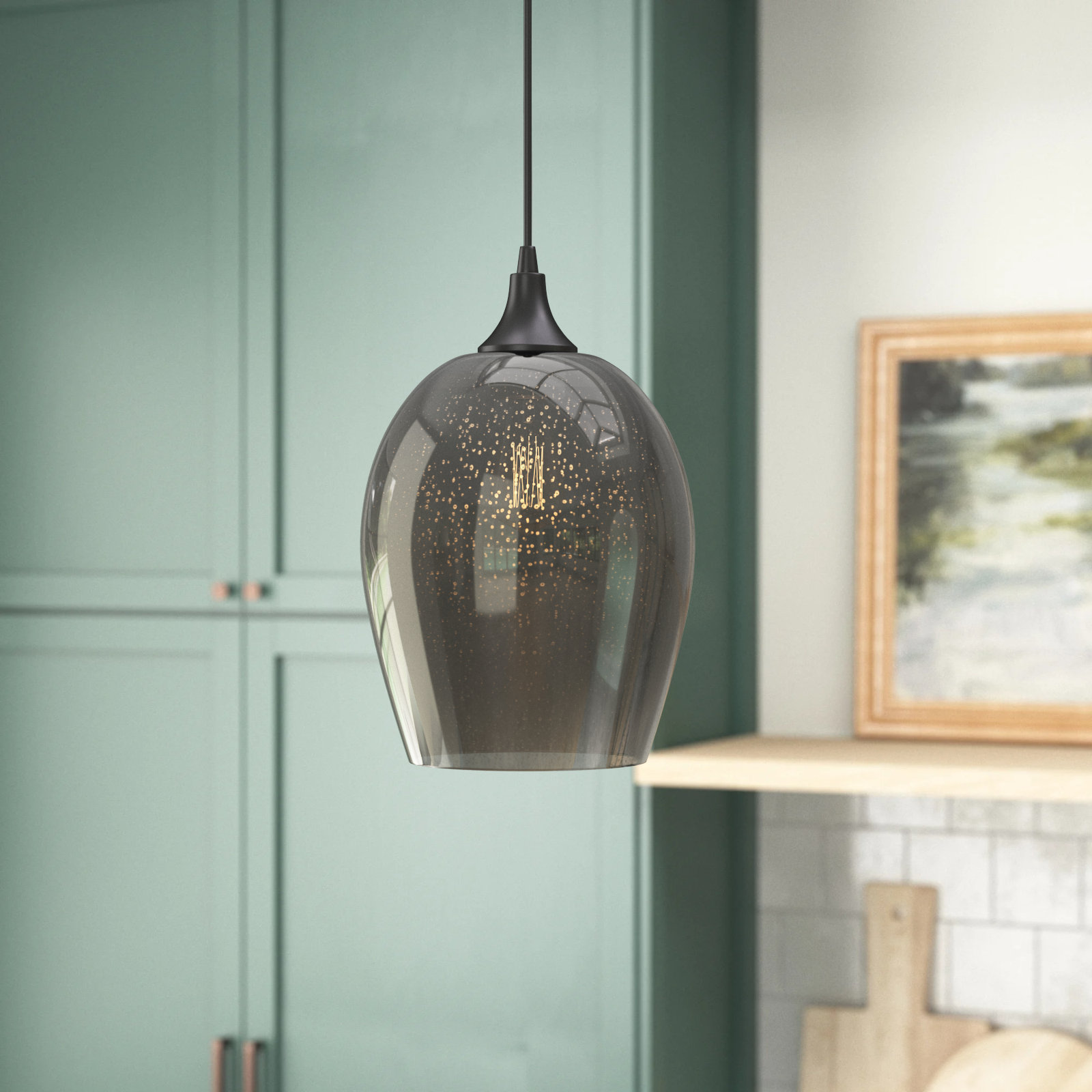 Foxe Dimmable Single Light Pendant