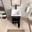 Meuble-lavabo simple 20 po avec comptoir en céramique-1435709873