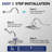 Rain Shower Head 2.0 GPM GPM