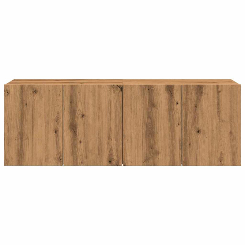 Maroun TV Stand for TVs up to 40", 41cm H x 80cm W x 30cm D, Artisian Oak