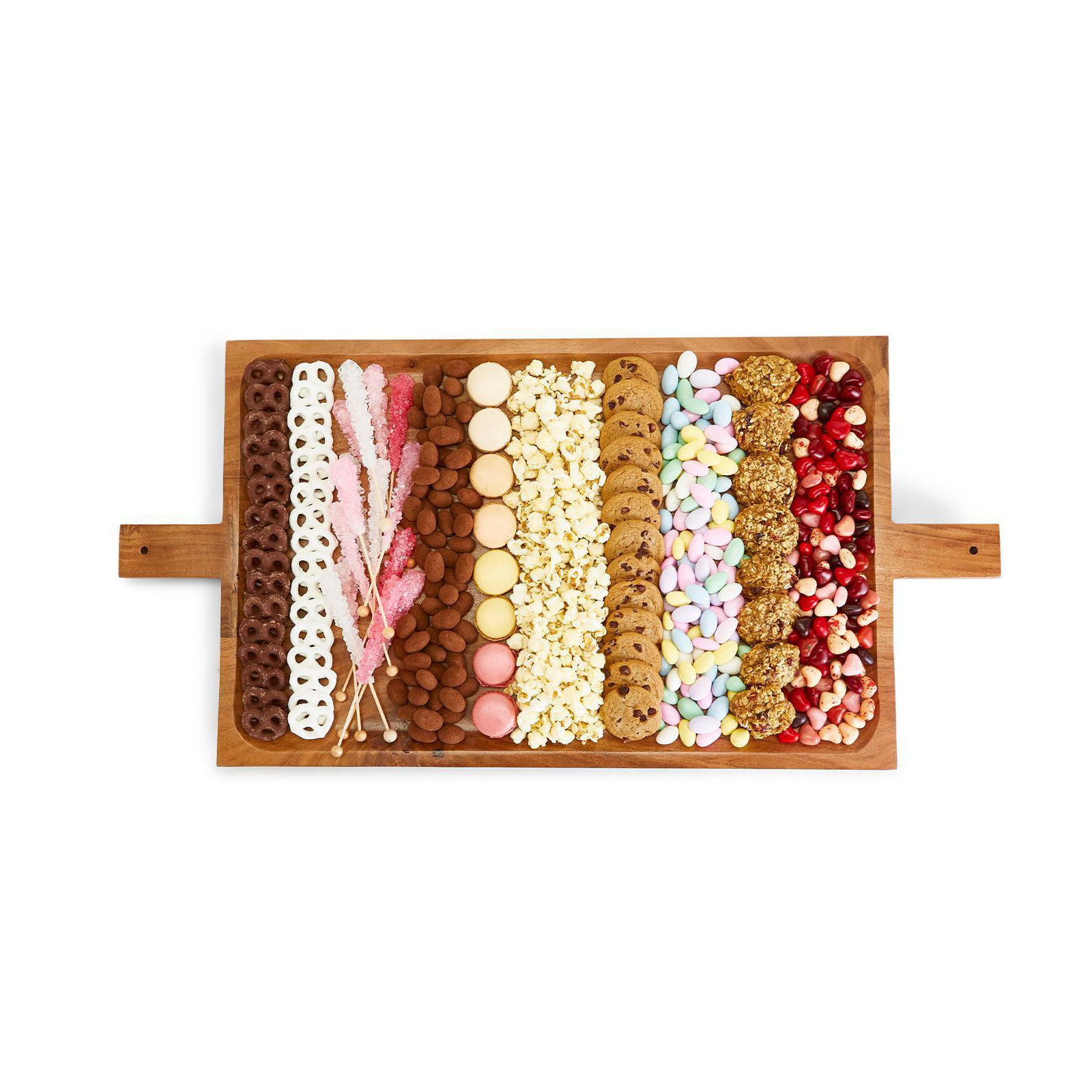 Gatherings Footed Serving Tray With Handles