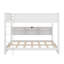 Lit superposé avec armoires de rangement et ports USB-174271855
