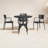 Farrah Loft Armchair 5 Person Dining Set-103830370