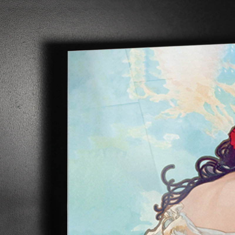 Estate by Alphonse Mucha - Rectangle Print on Canvas, 100cm H x 60cm W