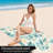 1PCS Artistic Heron Beach Towel, featuring a vibrant watercolor print of herons and tropical foliage, perfect for trips, travel, outdoor adventures, adding touch nature-inspired elegance to your seaside escape.