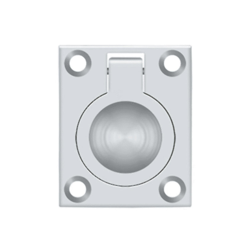 Ring Pull, Polished Chrome