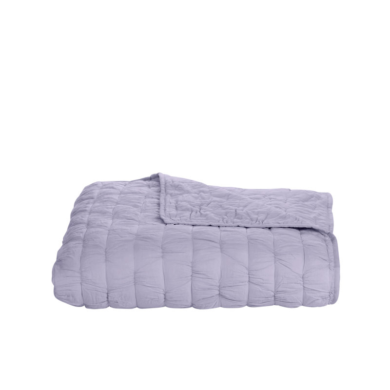 Traditional Cotton Quilt, Twin Quilt, Pink