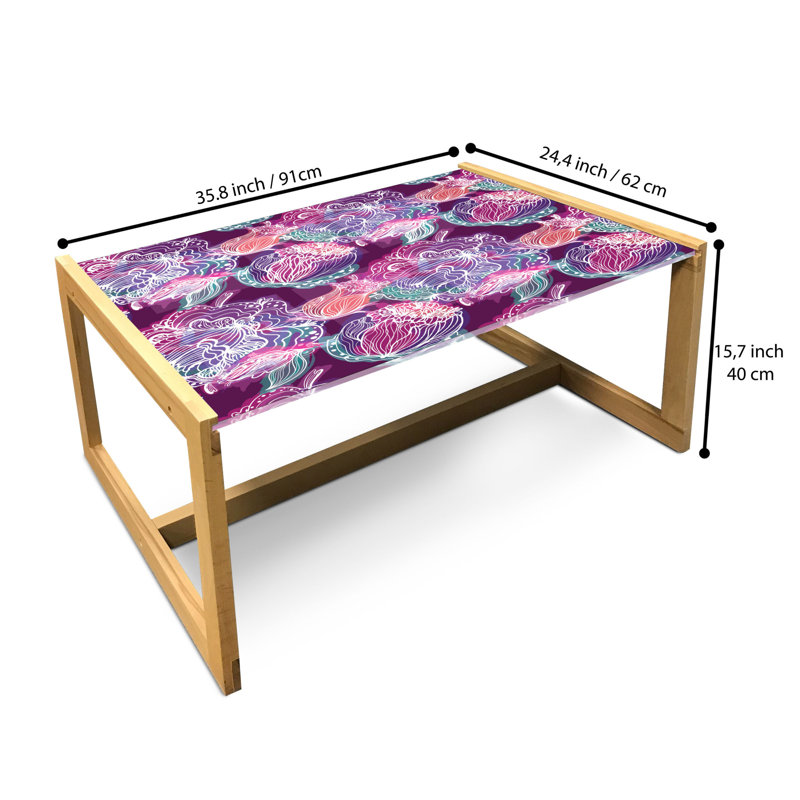 Jahnea Sled Coffee Table, 90cm H x 62cm W x 40cm D