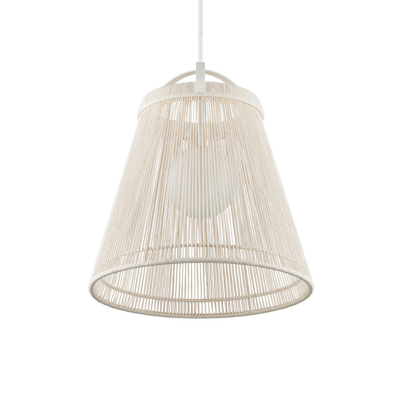 Parnell 1 - Light Pendant, Gesso White