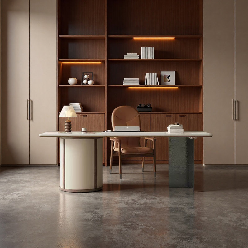 Bureau léger, luxueux, haut de gamme et simple, H 29,53 po x l 55,12 po x P 31,5 po