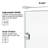 38-43" W x 76" H Frameless Single Pivot Shower Door with Clear Tempered Glass, Shatter-Resistant Film & Installation Hole Locator-129041086