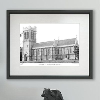 Woburn, St Mary - Single Picture Frame Print