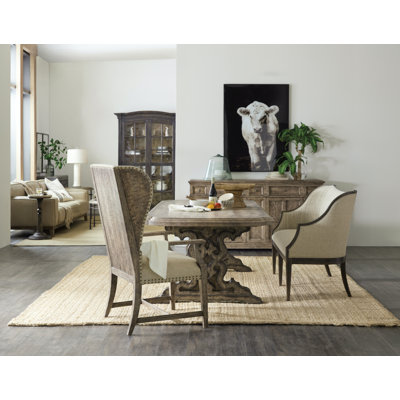 La Grange 4 Piece Solid Wood Dining Set -  Hooker Furniture, Composite_74CD9BB0-D048-47AA-81E3-C2B68FCAA65D_1588137931