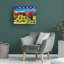 Transporté par Cathy Carey - peinture sur toile tendue-612859370