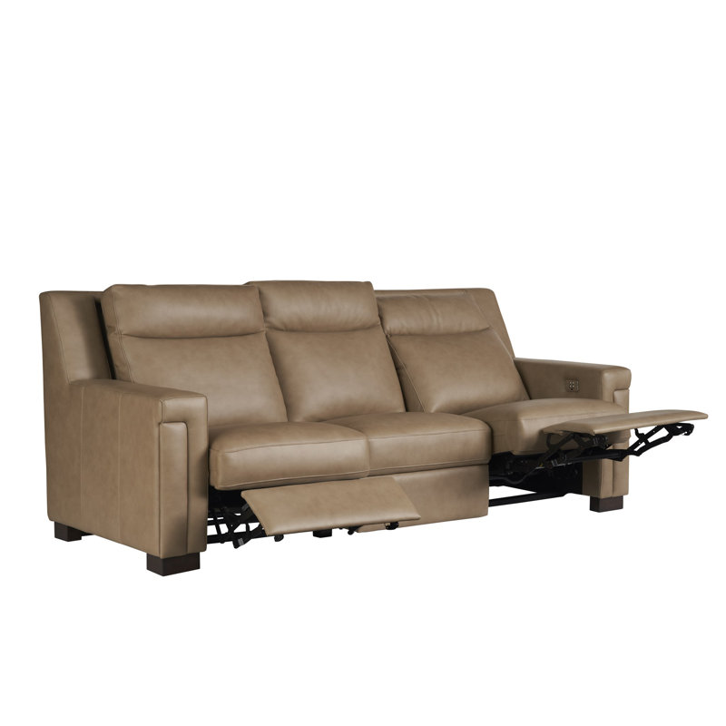 Mixon Leather Power Reclining Sofa