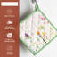 Manique Maison d'Hermine Botanical Fresh 100 % coton, format simple - 20 x 20 cm