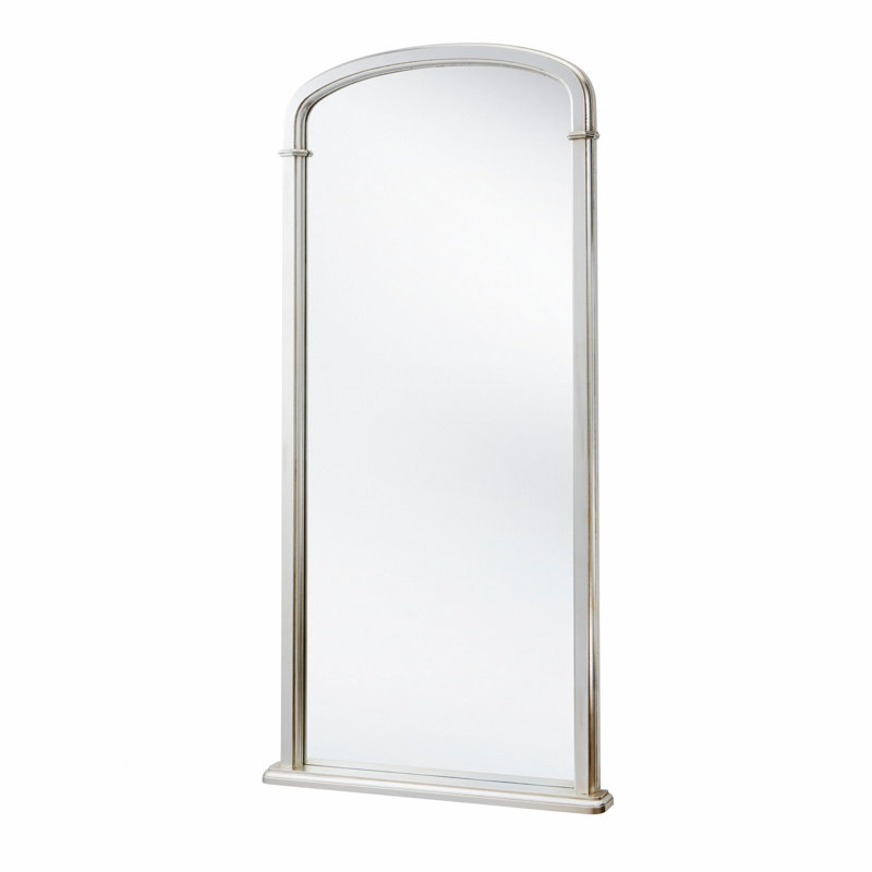 Refined Tall Georgian Mirror, Silver