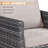 Chaquille 105'' Wide L-Shaped Wicker Patio Sectional with Cushions-2035382733-2035382706