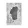 Gray Vintage Lake Tahoe Map by Blursbyai - Gallery-Wrapped Canvas Giclée on Canvas