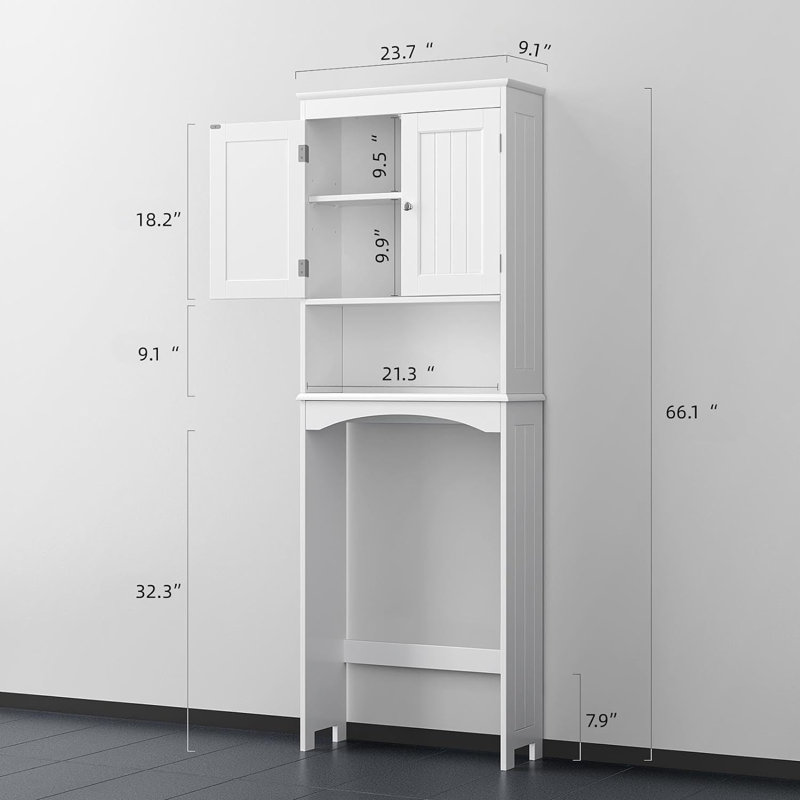 Over The Toilet Storage