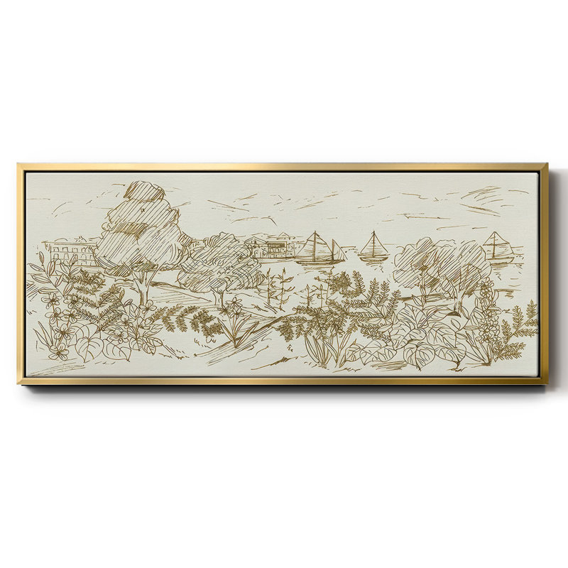 Autumn Landing I- Framed Canvas