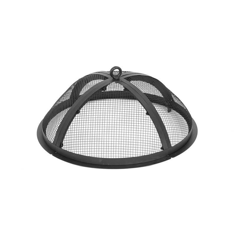 Pare-étincelles rond pour foyer