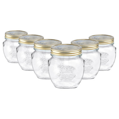 Quattro Stagioni Glass Storage Jars - 500ml