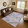 Premium Machine Washable Mehara AMF1696 Stripes Rug
