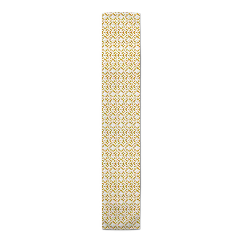 Linges de table Caldara, 72 po x 16 po, Jaune