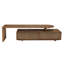 Kurd TV Stand Fireplace for TVs up to 48" Fireplace