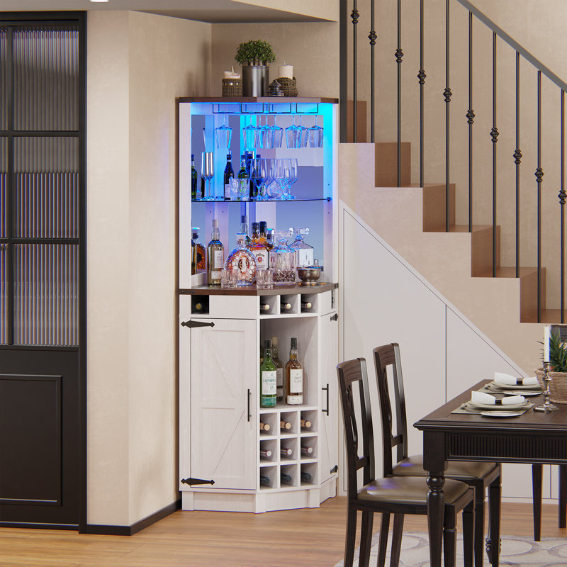Barn Style 32.3'' Wine Bar
