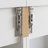 Natural Oak 63" Wall-Mounted Single Wall Closet System with 2 Sections, 2 Clothing Rods, 6 Shelves & 2 Reveal Drawers-136254115-136254110