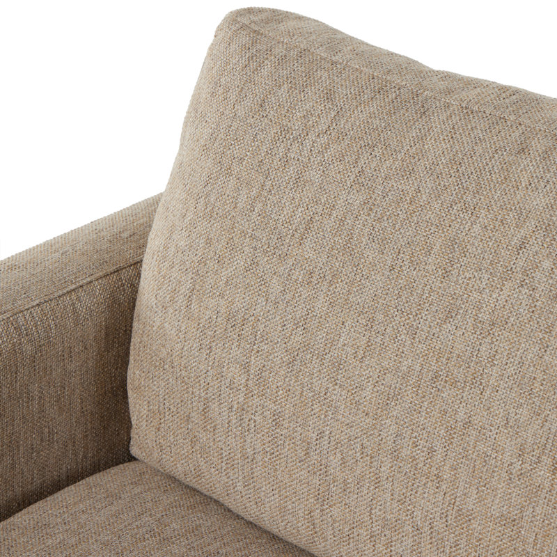 Hampton Upholstered Swivel Armchair