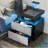 Chappa 2 - Drawer Nightstand with Wireless Charging Station & Smart LED Lights-76021136