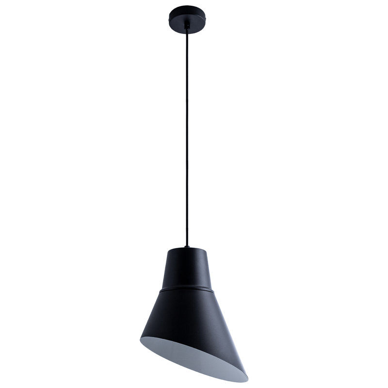 Pittman 1 - Light Single Pendant, Black