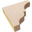Bois de cèdre brut Asheboro, grain de bois TimberThane Corbel, apprêté brun clair-88289141