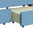 Marlos Simple and Fashionable Twin Size Velvet Fabric Upholstered Daybed with Drawers and Center Support Legs-790640941