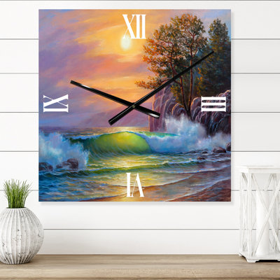 Metal Wall Clock