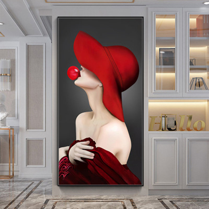 Red Bubblegum - reproduction sur toile