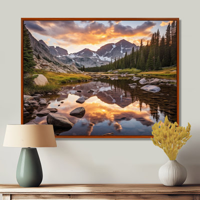 Colorado Mountain Senerity III - Colorado Wall Art