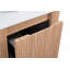 Meuble-lavabo mural avec lavabo courbé, pré-assemblé-1262742208