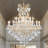 Humnah 24-Light Crystal Dimmable Tiered Chandelier-281490569-330442101